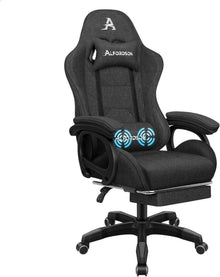 Ergonomischer Bürostuhl mit Massage-Lendenkissen, Rückenlehne