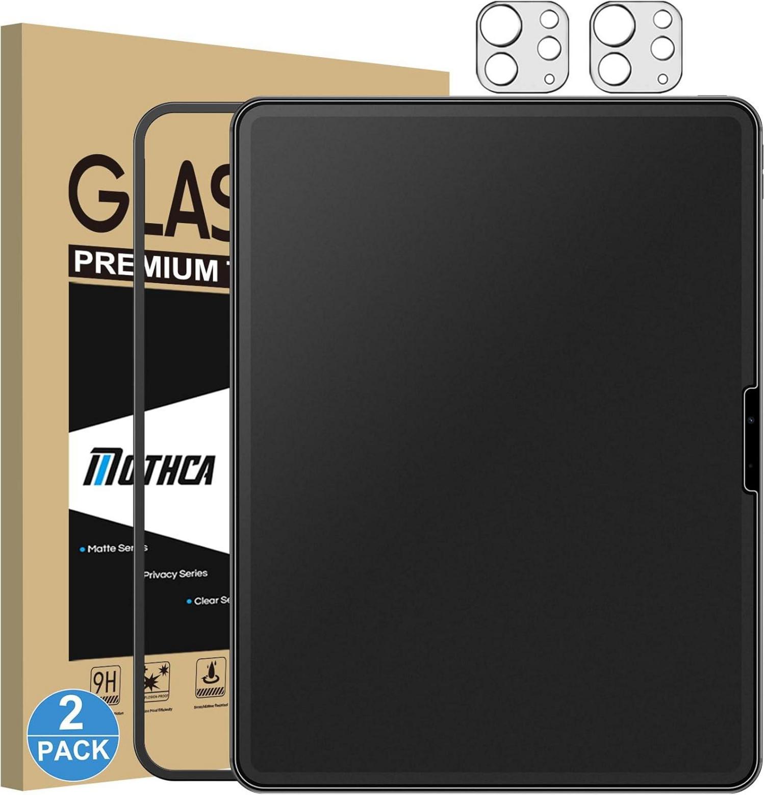 Mothca Matt Panzer Schutz Glas für iPad Pro 13 Zoll 2024, 9H Matt
