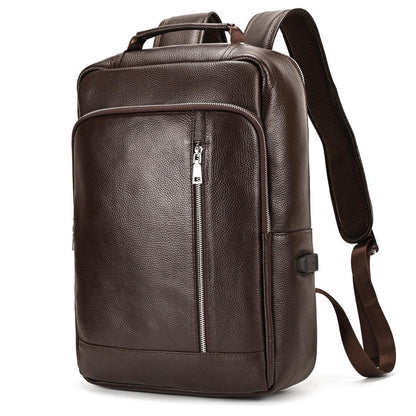Leder Rucksack 15,6" Laptopfach – Tagesrucksack für Damen & Herren