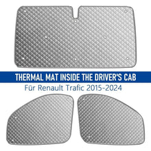 Thermomatte Fahrerhaus Renault Trafic & Opel Vivaro