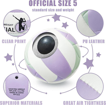 Weicher Beachvolleyball Indoor Outdoor Mädchen Geschenk Violett