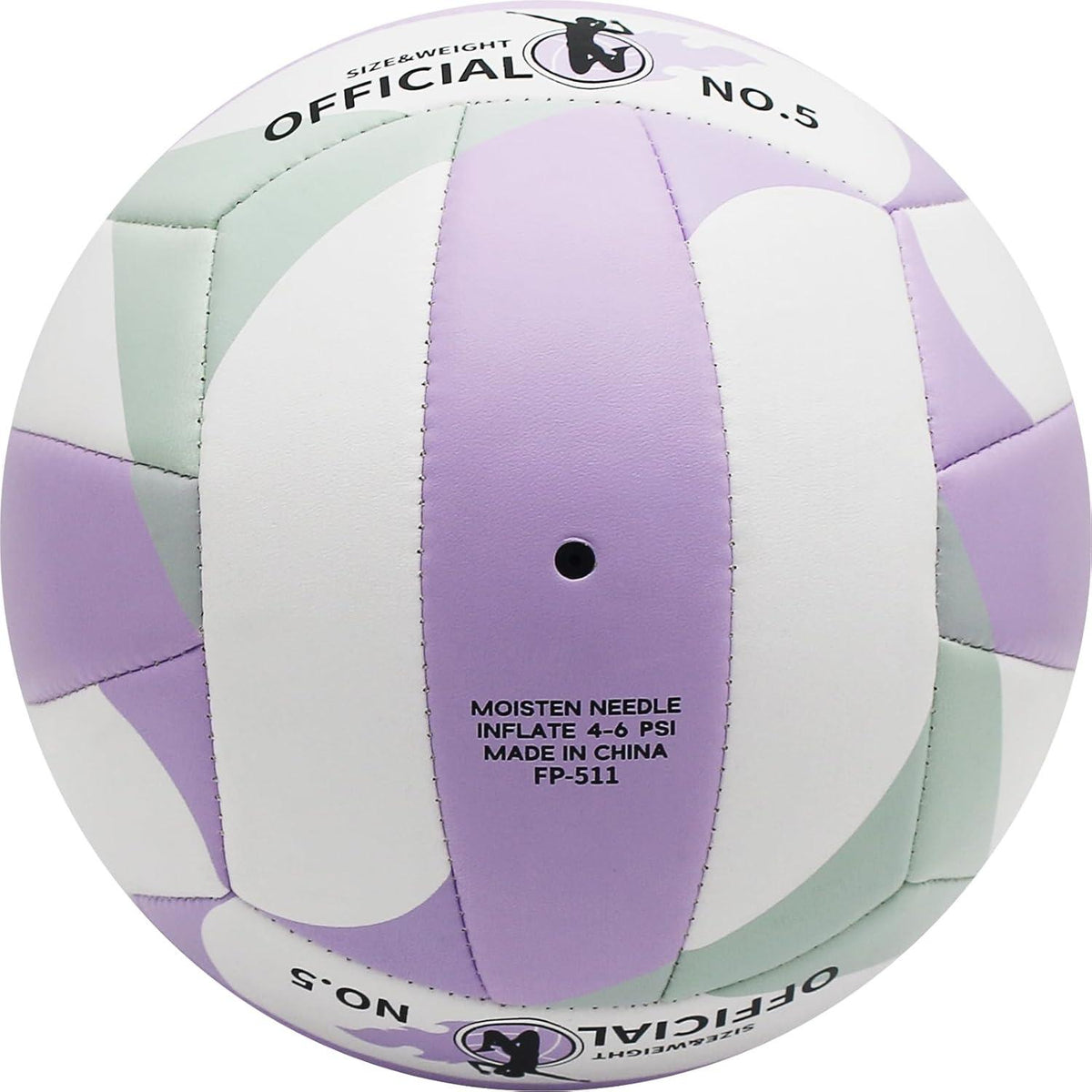 Fantecia Volleyball Größe 5, Weiches Leder Beachvolleyball, Innen & Außen, Geschenk Mädchen Jugend Erwachsene