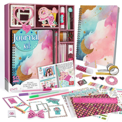 DIY Tagebuch-Set für Mädchen – Kreatives Geschenk 8-12 Jahre