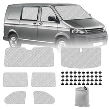 Thermomatte VW T5 T6 Kombi – Sonnenschutz Set 6-teilig