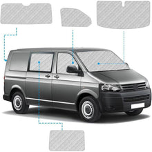 Thermomatte VW T5 T6 Kombi – Sonnenschutz Set 6-teilig