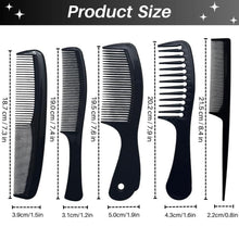 Haarkamm Set 5PCS Friseur Präzisionskamm Barbier Salon