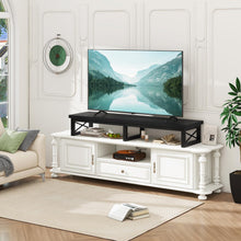 TV-Schrank Tisch 114cm mit 2 Lagerung für bis zu 60 Zoll