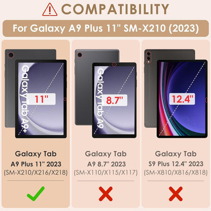 KATUMO Silikon Hülle für Samsung Galaxy Tab A9 Plus 11 Zoll