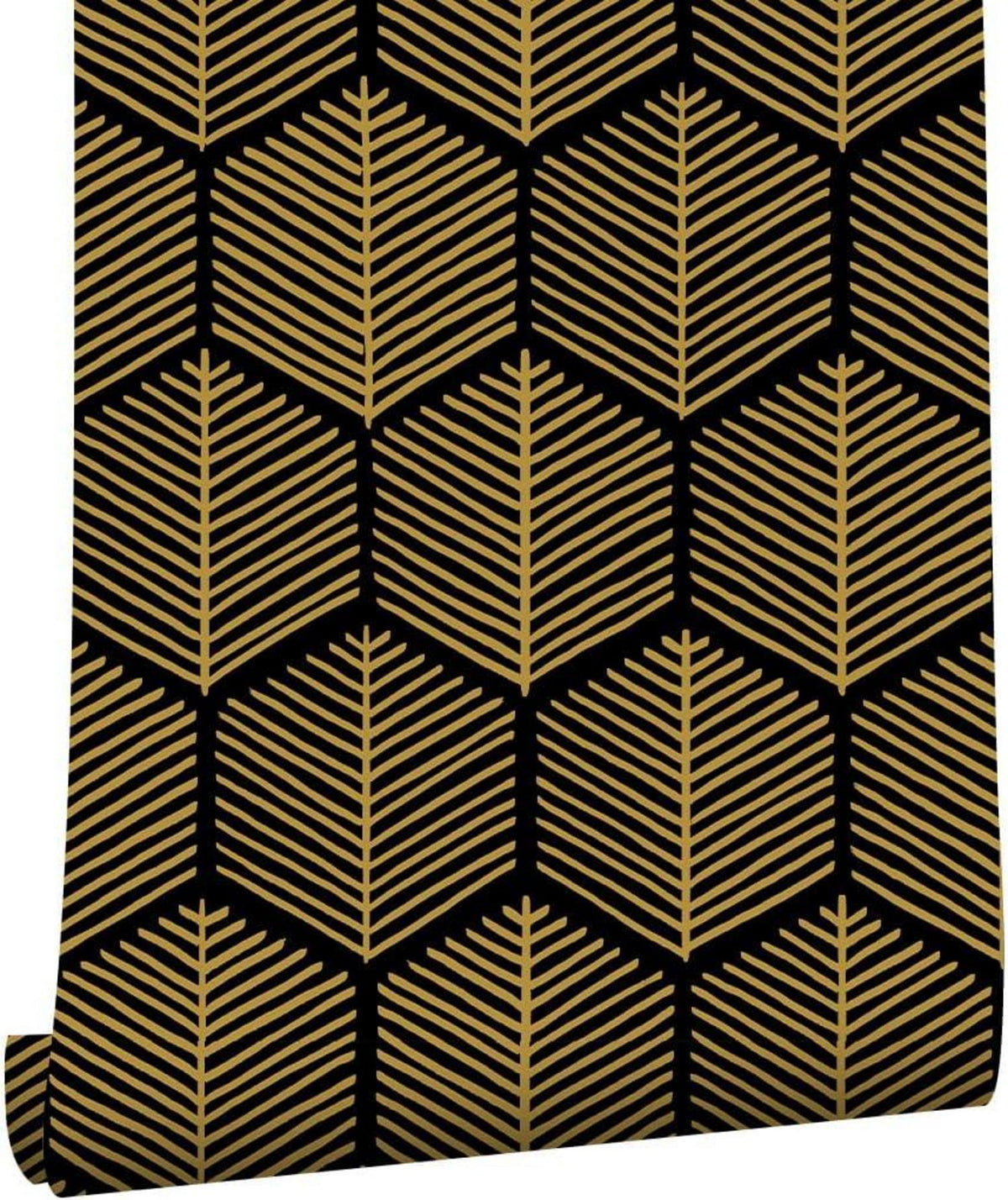 Selbstklebende Tapete Möbelaufkleber wasserdicht 44cm x 10m Goldene