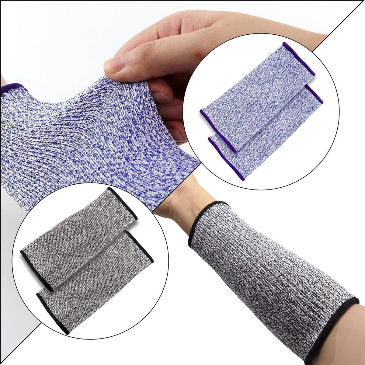 Schnittfeste Armstulpen - Schutz für Garten, Arbeit & Küche
