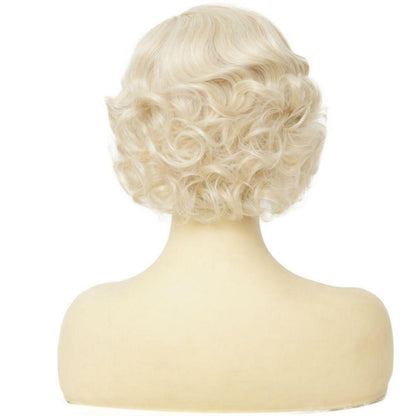 Blonde Fingerwelle Perücke – 1920er Jahre, Cosplay, Halloween