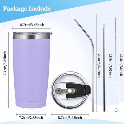 600ml Thermobecher Kaffee to go Isolierter Trinkbecher Edelstahl mit