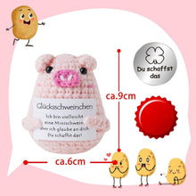 Glücksbringer Kartoffel Pocket Hug in Rosa