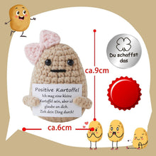 Handgemachte Glücksbringer positive Kartoffel Puppe (9cm) in
