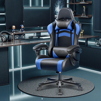 Ergonomischer Gaming Stuhl hoher Rücken höhenverstellbar
