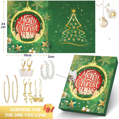 Adventskalender Schmuck 2024 für Frauen & Mädchen