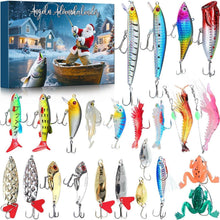 Angel Adventskalender 2024 Köder Set Männer Weihnachten