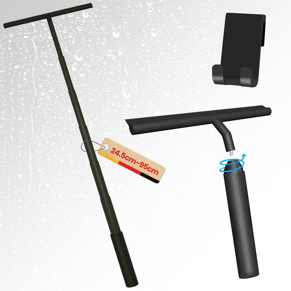 Duschabzieher Silikon 95cm Abzieher Streifenfreie Reinigung