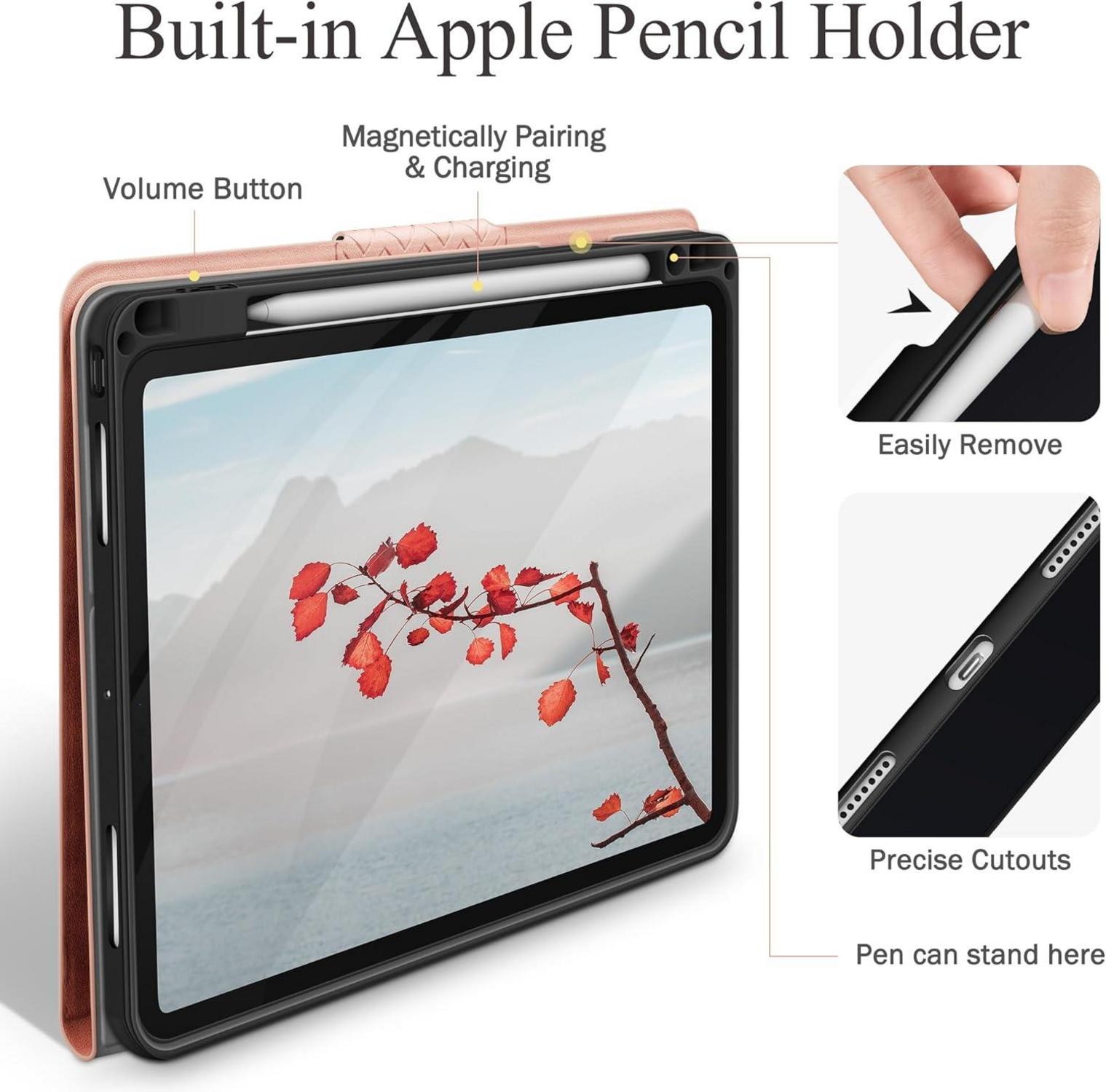 Schutzhülle für iPad Pro 13 Zoll M4 2024 mit Stifthalter