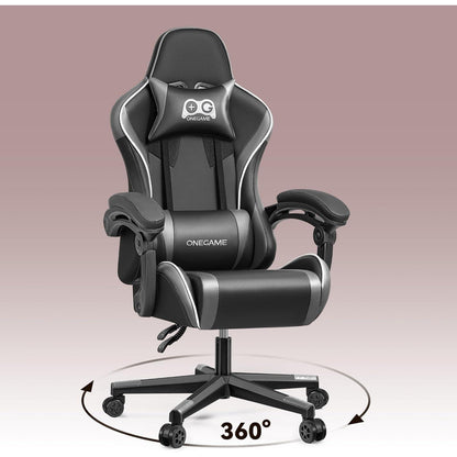 Ergonomischer Gamer Bürostuhl mit verstellbarer Rückenlehne