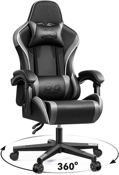 Ergonomischer Gaming Bürostuhl mit Lendenkissen