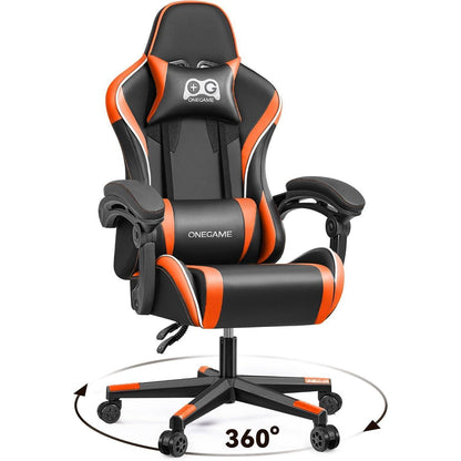 Ergonomischer Gamer Chair Bürostuhl Orange 150KG