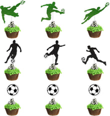 Fußball Tortendeko Cupcake Topper Geburtstag Kinder