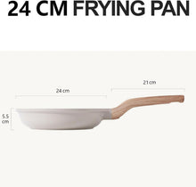 24cm Induktion Antihaft Bratpfanne Granitpfanne mit