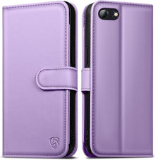 iPhone SE 2020/2018 Klapphülle Lederhülle 6 Kartenfächer