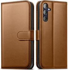 Samsung Galaxy A15 Handyhülle mit RFID Schutz und Kartenfächern