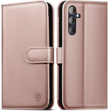 Handyhülle für Samsung Galaxy A15 mit Panzer Schutzglas, RFID