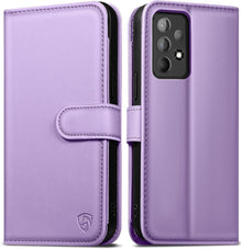 Samsung Galaxy A52S 5G Hülle mit Panzer Glas - Premium Lederhülle