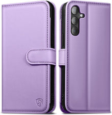 Schutzhülle Samsung Galaxy S24 5G Premium Leder Wallet Magnet Tasche