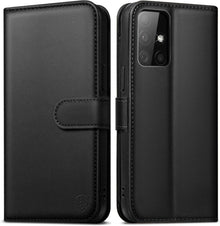 Samsung Galaxy A51 Handyhülle Schwarz RFID Schutz Glas