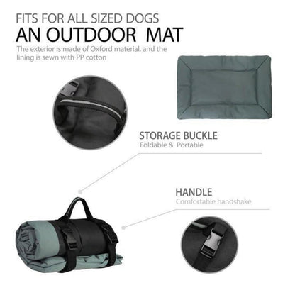 Hundedecke wasserdicht & faltbar – Outdoor & Reisebett