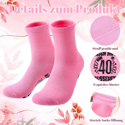 Geburtstag Socken Frauen Baumwolle Warm und Rutschfest