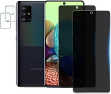 Sichtschutzglas Samsung Galaxy A71 Anti-Spy Panzerfolie 2 Stück