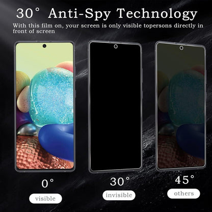 2x Sichtschutz Samsung Galaxy A71 Anti-Spy HD Blickschutzfolie 9H