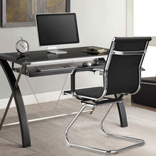 Moderner Bürostuhl 2er Set – Schwarz, Ergonomisch & Komfortabel