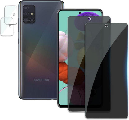 2er Set Datenschutz-Schutzfolie für Samsung Galaxy A51 - HD