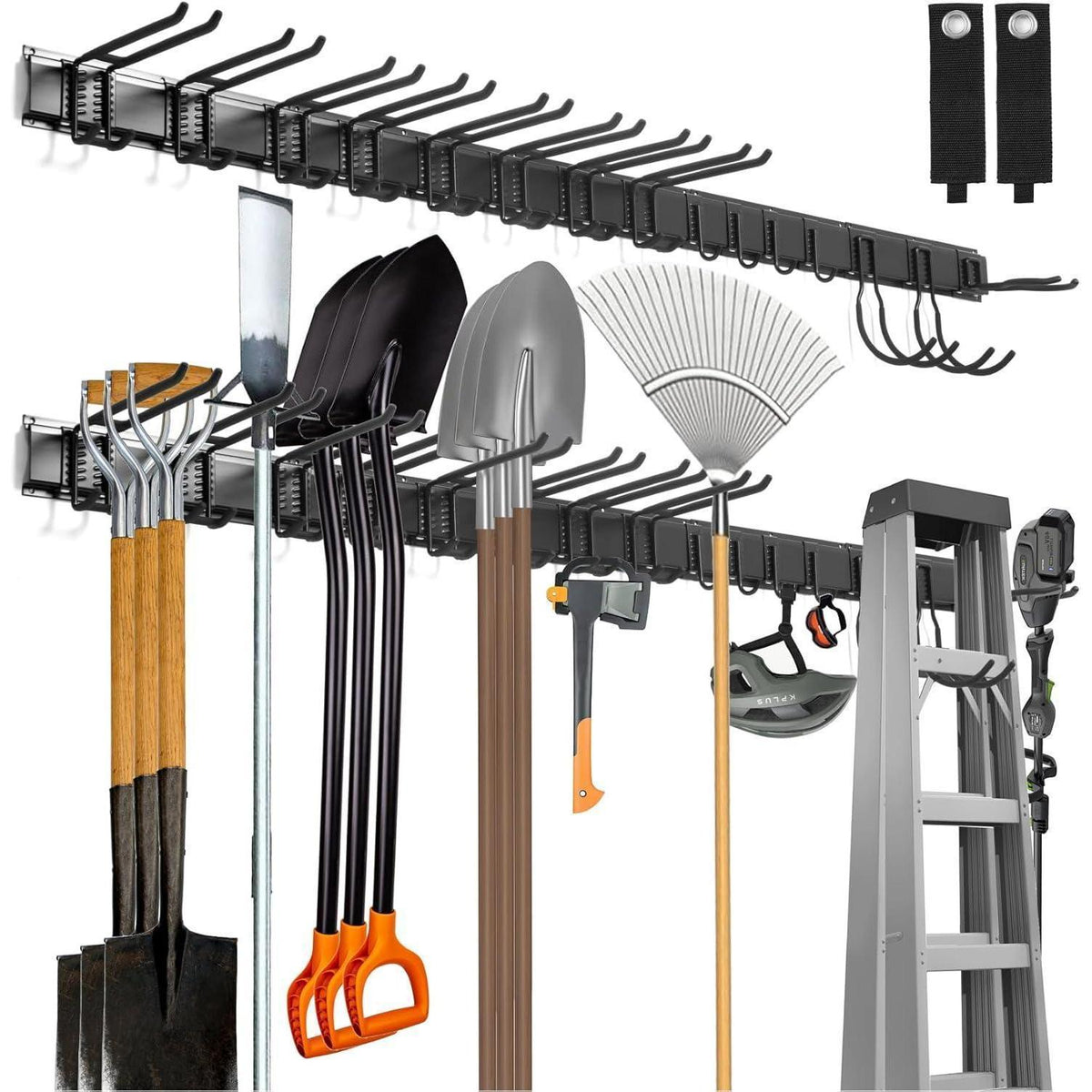 Werkzeug-Organizer Wandhalterung 80 Zoll mit 15 Haken