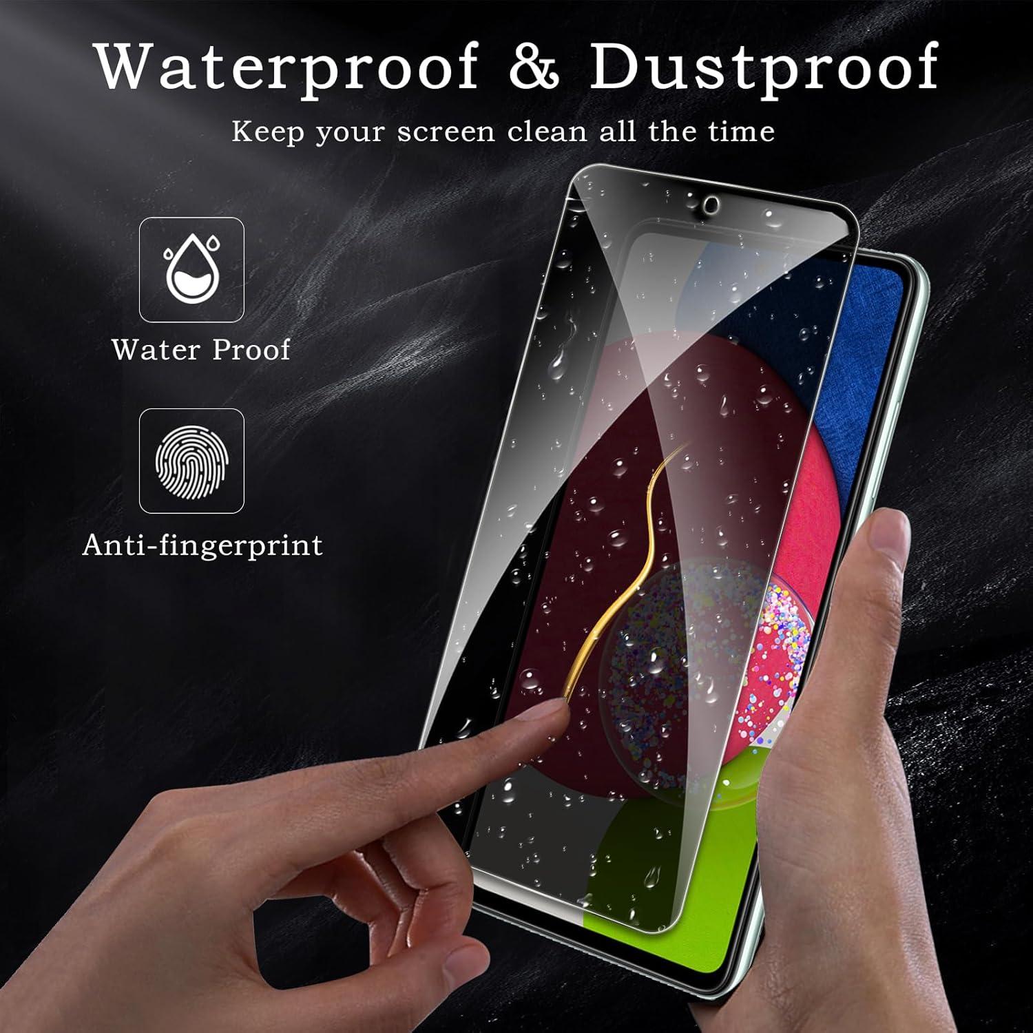 2x Samsung Galaxy A52s/A52 Sichtschutzfolie Anti-Spy 9H Härte