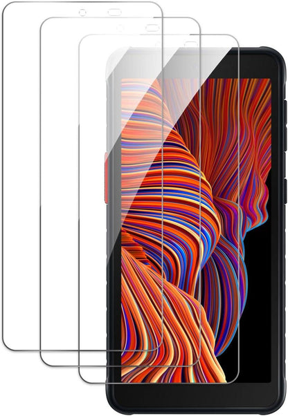 3er Set Samsung Galaxy Xcover 5 Panzer Glas Schutzfolie 9H HD
