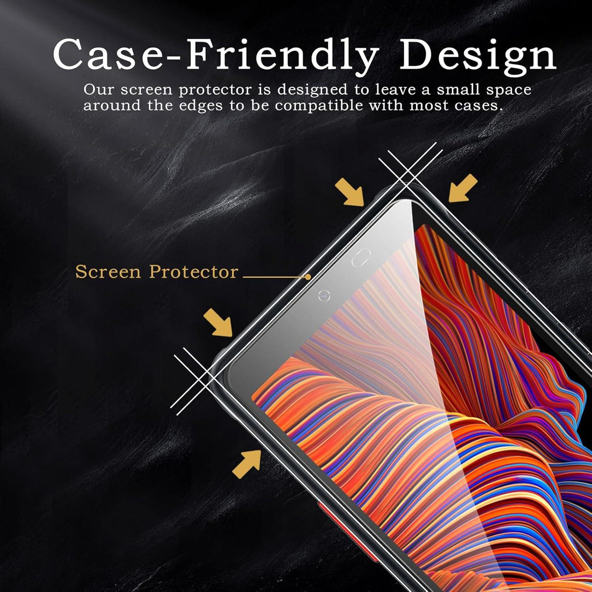 3x Samsung Galaxy Xcover 5 Schutzfolie Panzerglas 9H Härte