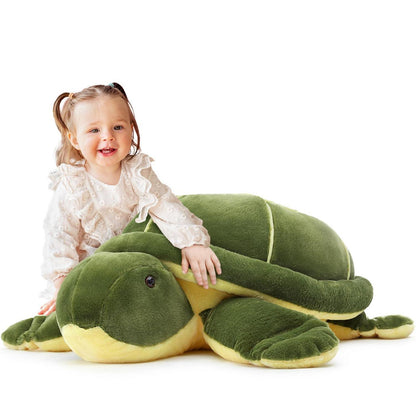Riesige Schildkröte Kuscheltier 85cm - Plüschtier für Kinder & Dekoration