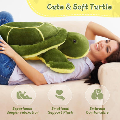 Riesige Schildkröte Kuscheltier 85cm - Plüschtier für Kinder & Dekoration
