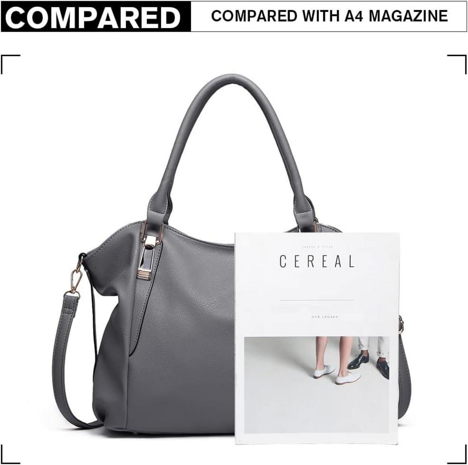Große elegante Damen Tote Bag mit multifunktionalen Trageoptionen