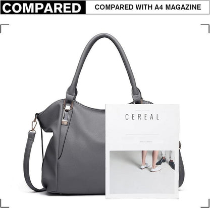 Große elegante Damen Tote Bag mit multifunktionalen Trageoptionen