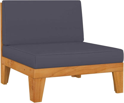 Gartenmöbel Set Holz Lounge Ecksofa Sitzgruppe Terrasse 6tlg Akazie