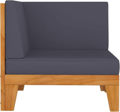 Gartenmöbel Set Holz Lounge Ecksofa 11tlg Akazie Terrasse Outdoor